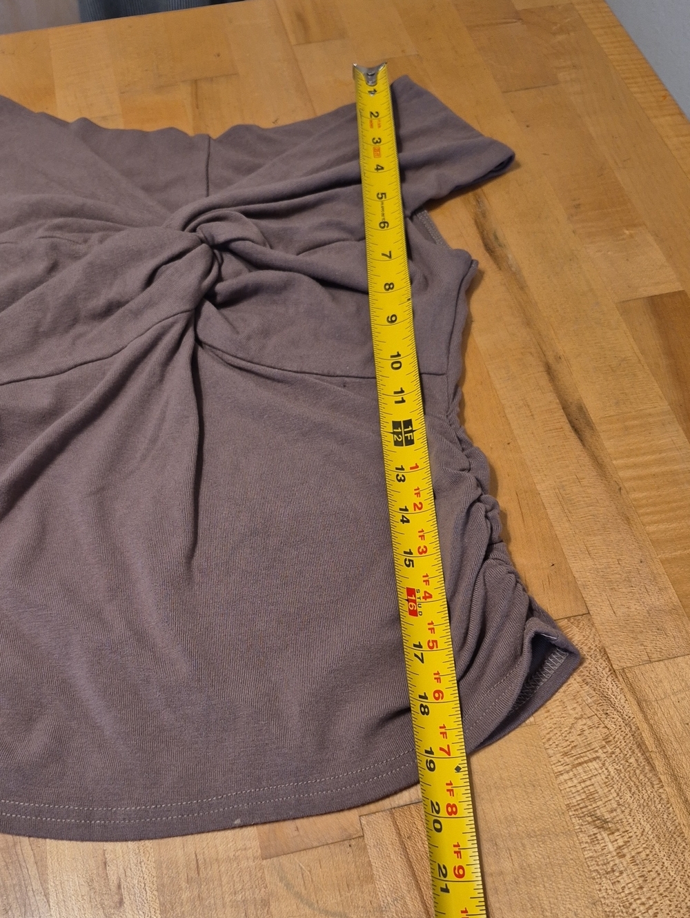 Darong Brown Knotted Shirt - Picture 6 of 8